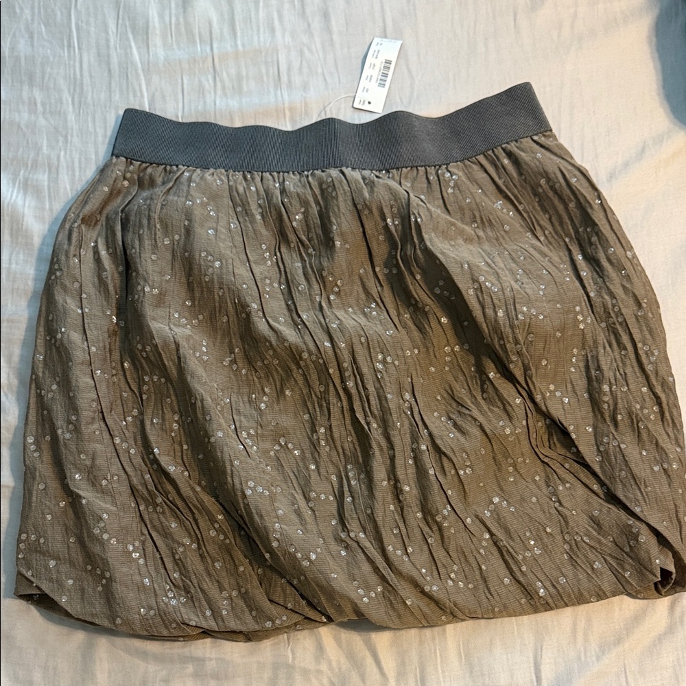 J Crew Bubble Sequin Mini Skirt